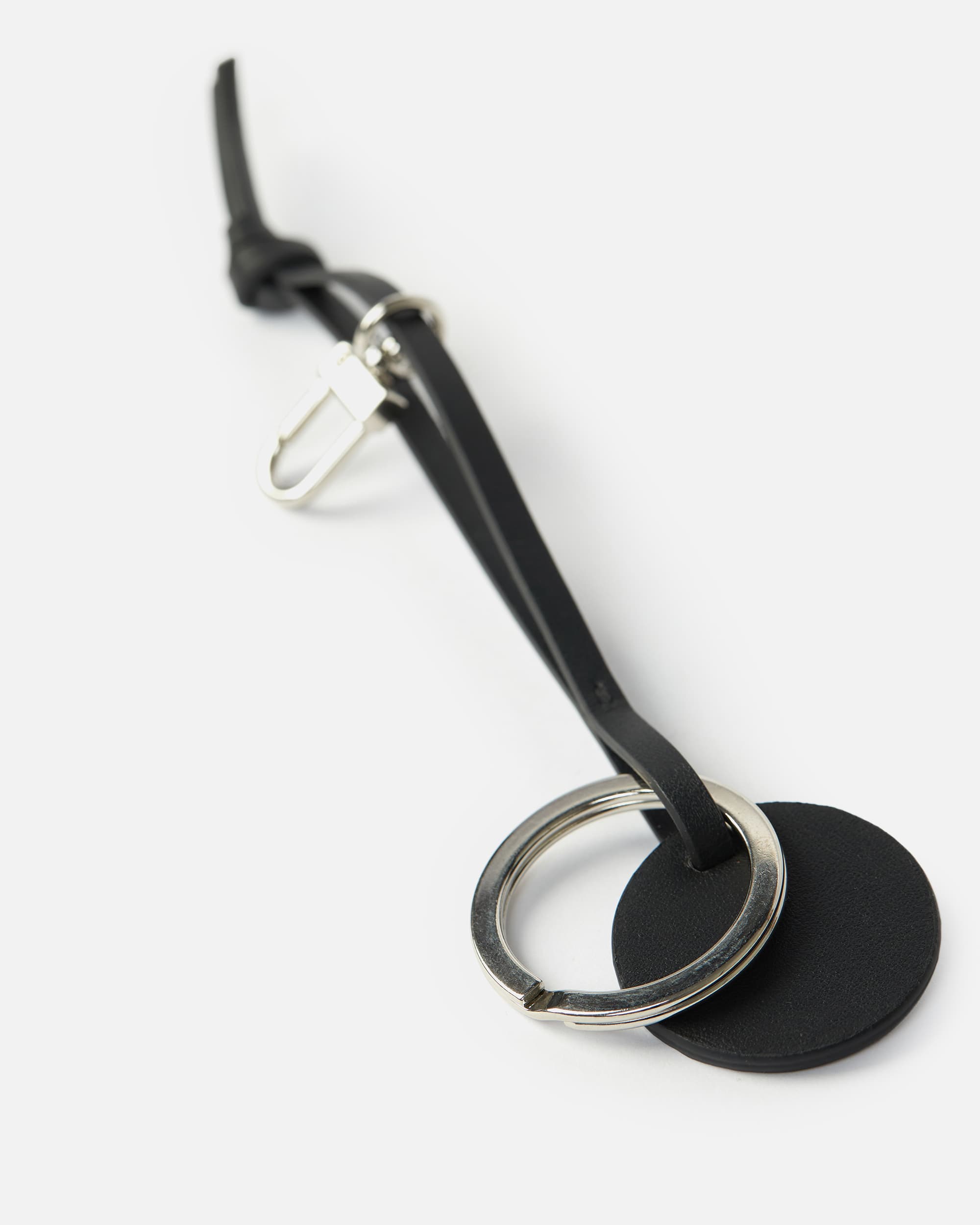 KEY RING J BLACK