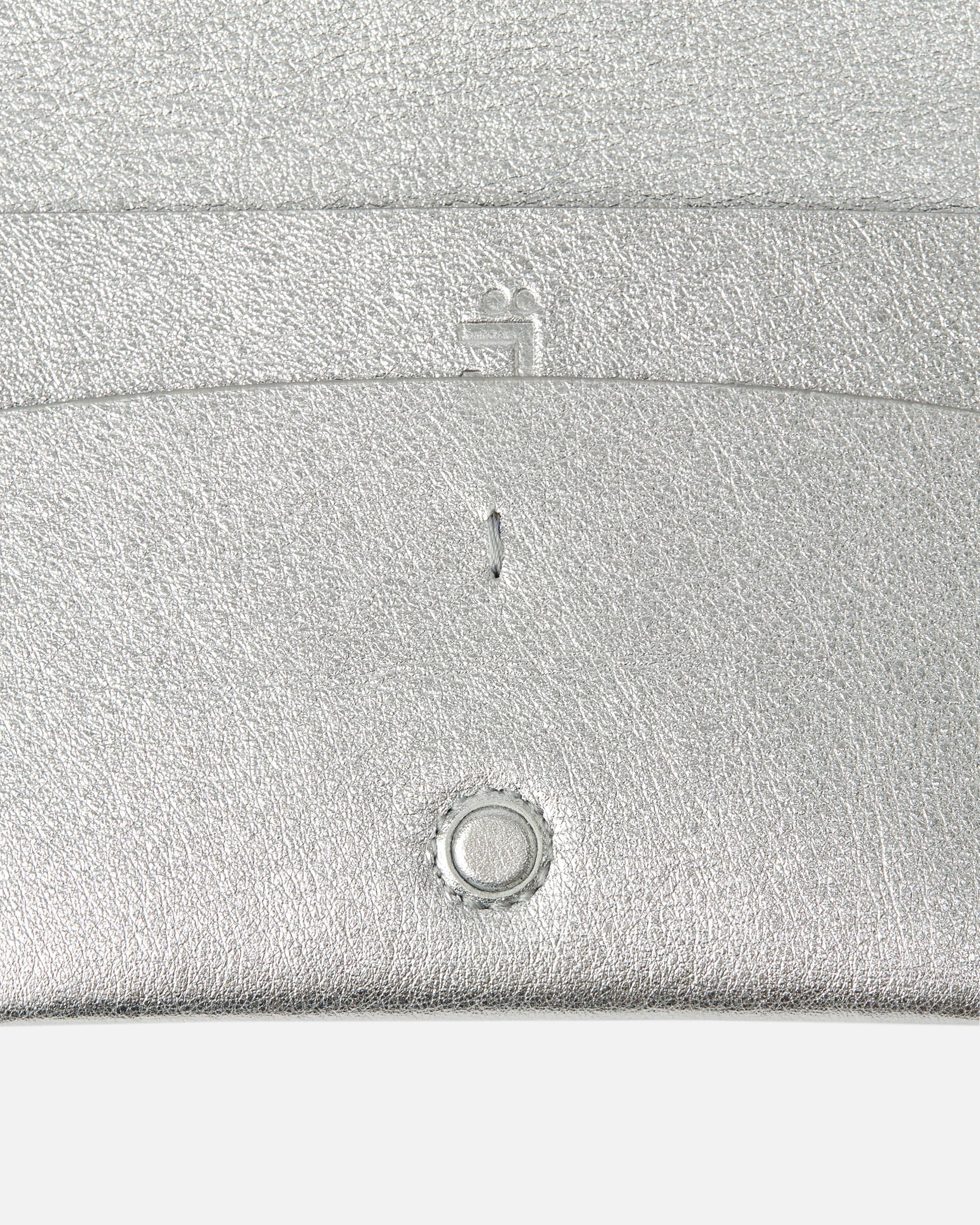 PASSPORT CASE SILVER